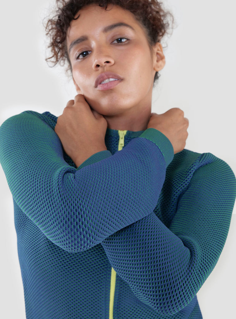 RINA COLORFUL NAVY/VERDE