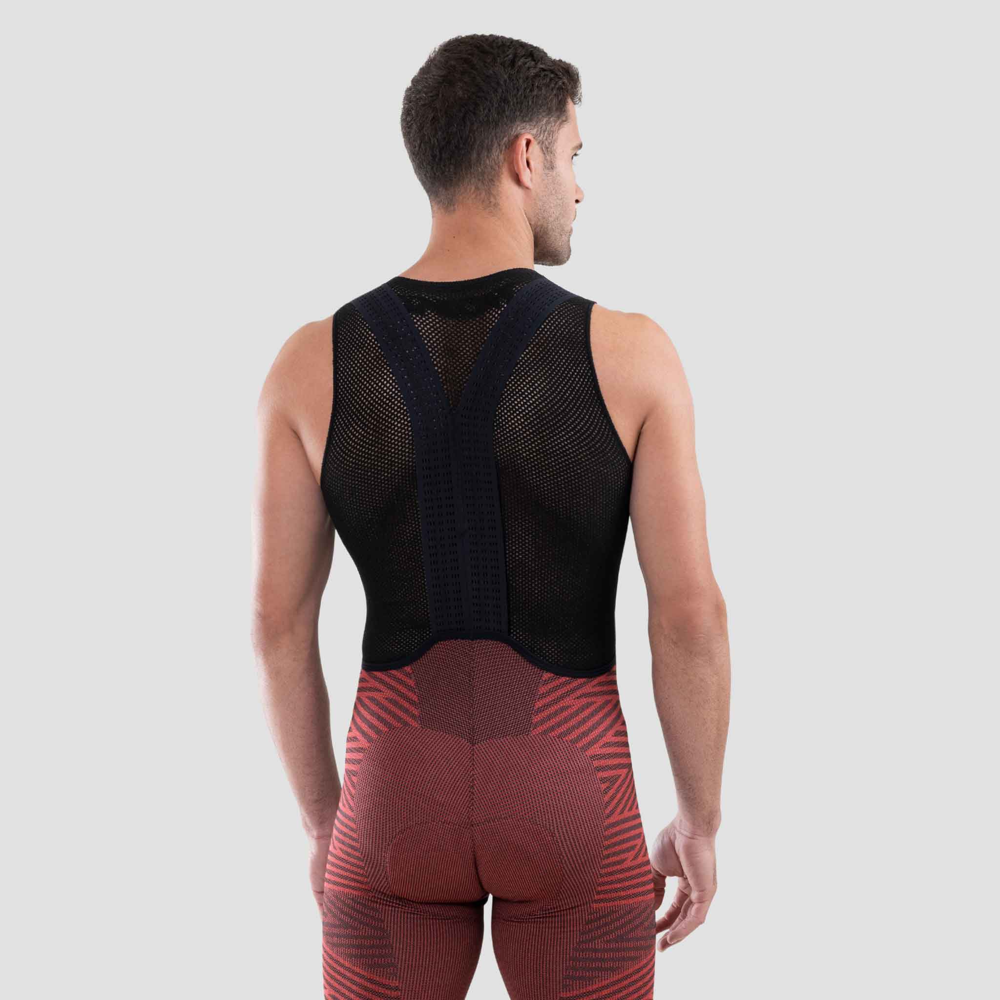 Camiseta interior tirantes de rejilla para hombre Natto HOKO