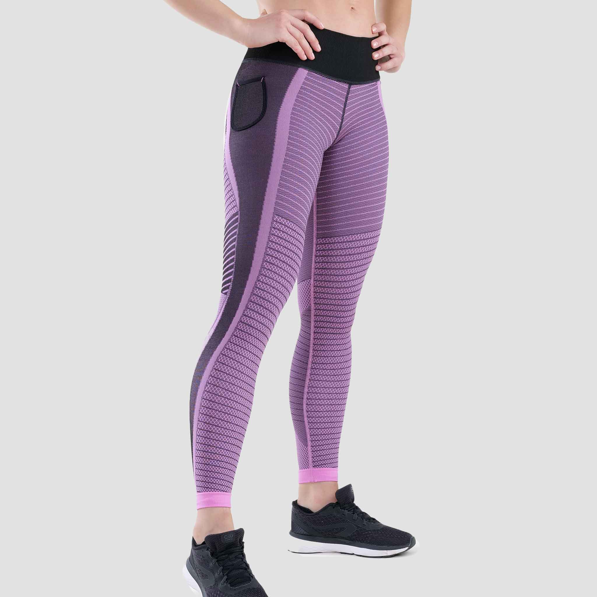 HOKO - Malla Larga de Compresión Uniforme NIKU para Mujer, Compresión  Uniforme en Glúteos y Muslos, Mallas para Running, Gimnasio, 2 Bolsillos, Sujeción y Estilo