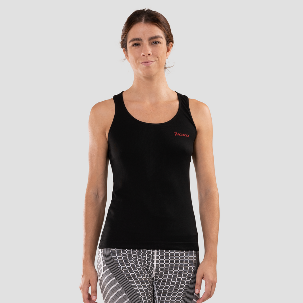 HOKO - Top Fitness Mimi para Mujer - Top para Fitness - Tirantes Anchos -  Libertad de Movimiento y Comodidad - Transpirabilidad y Alto Rendimiento